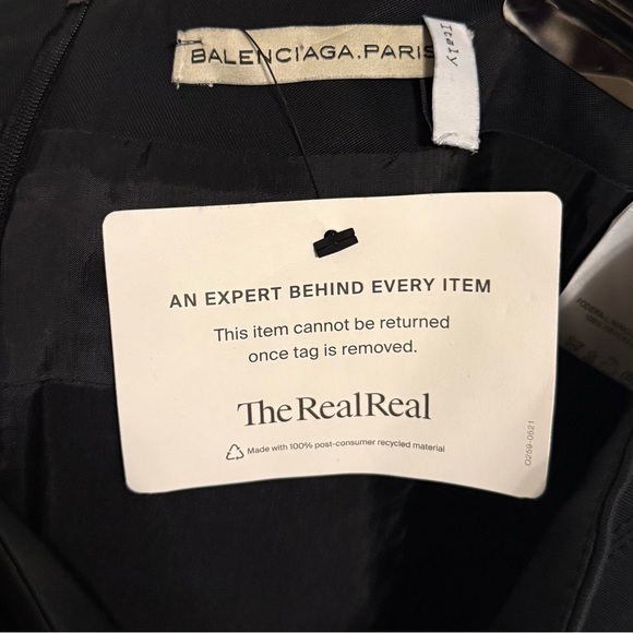 Balenciaga Black Hourglass Midi Skirt - Picture 3 of 7